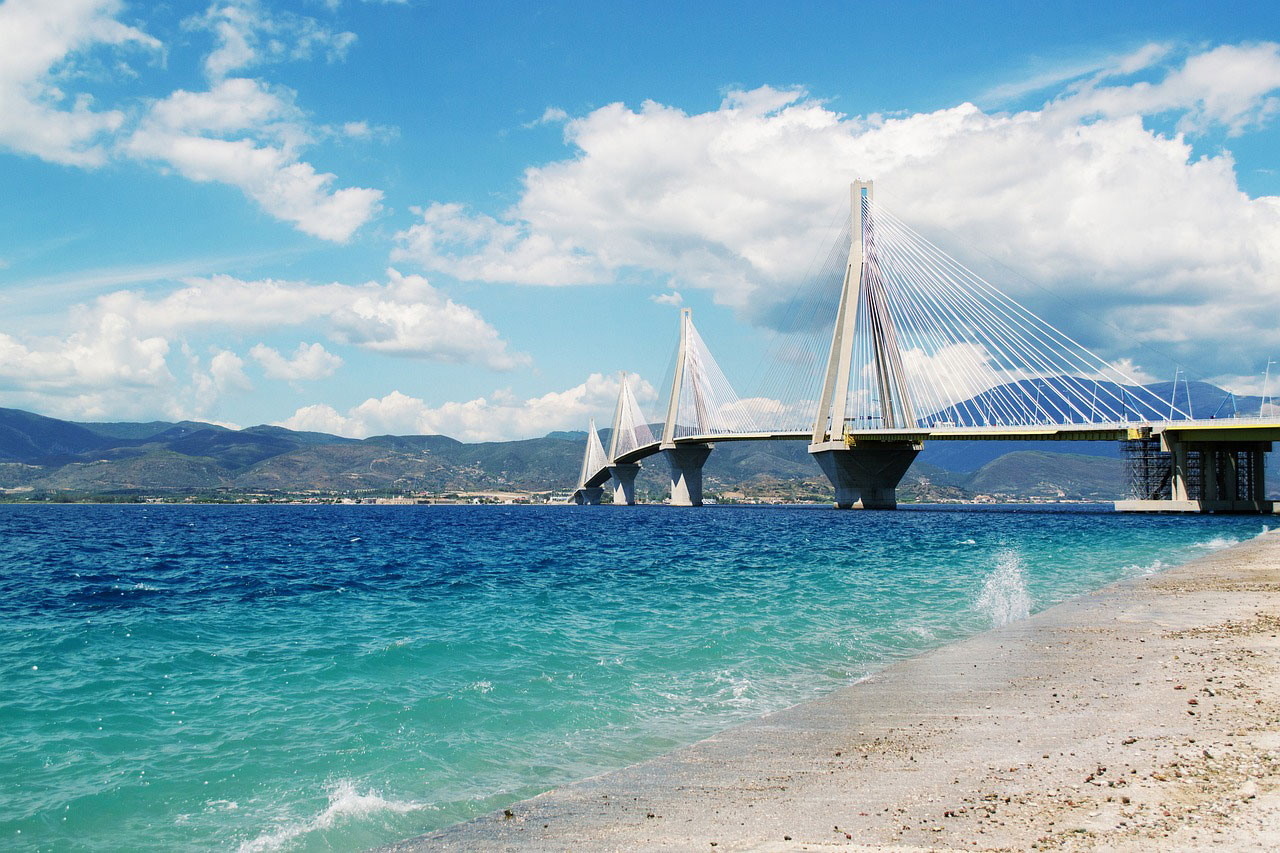 Most Rion - Antirion, grčka, Patra, Peloponez