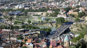 Tbilisi, Gruzija, panorama