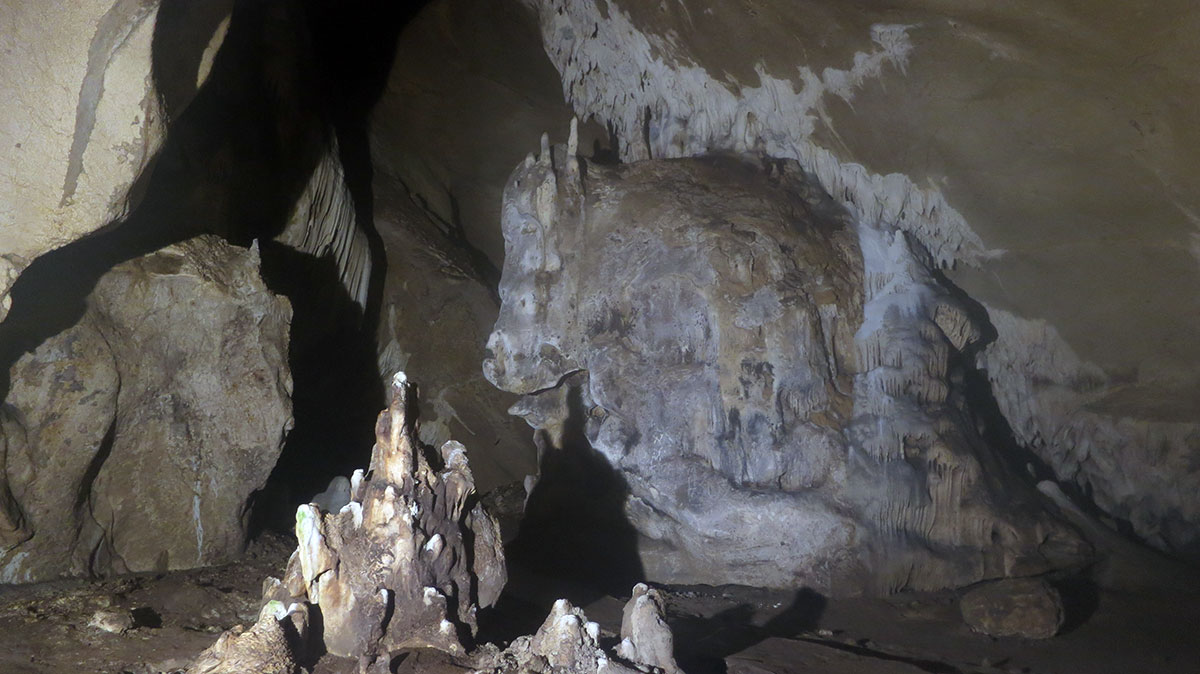 Priroda je „izvajala“ bika u Lazarevoj pećini blizu Zlota