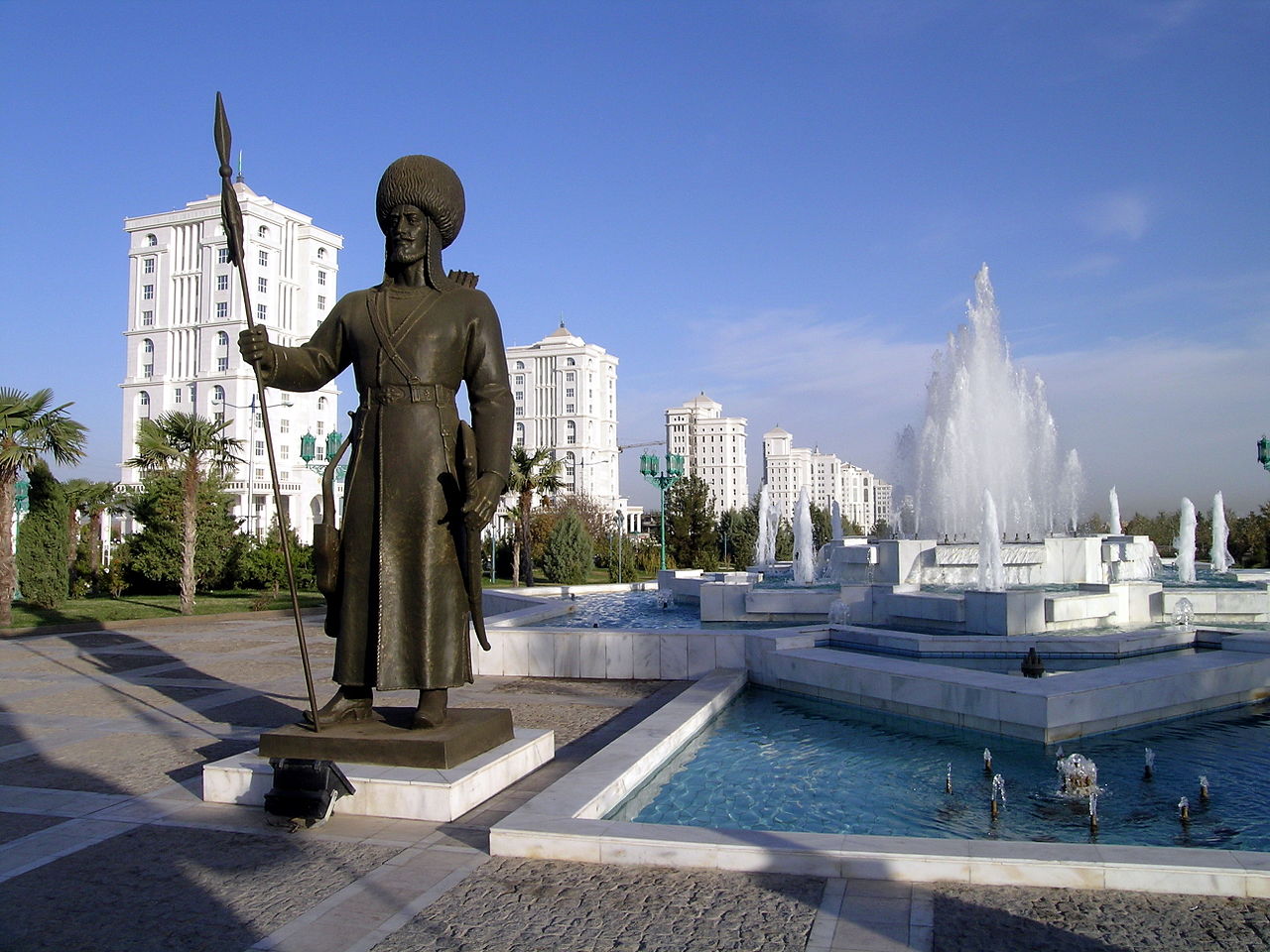 Ašgabat, glavi grad Turkmenistana je potpuno besmislen sudeći po rečima Vaska Lukinića. Foto: Michael Karavanov, Wikimedia