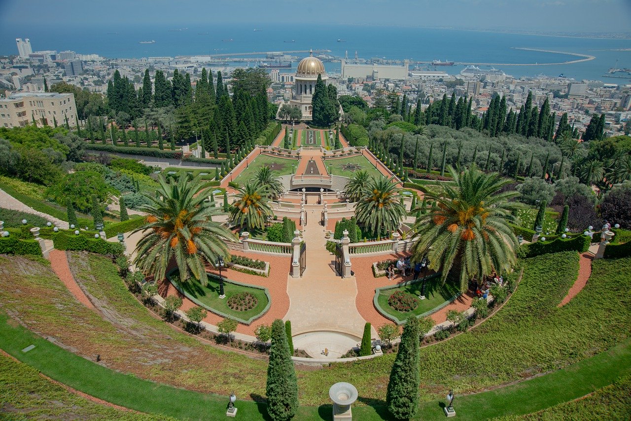 Bahajski vrtovi, Haifa, Izrael