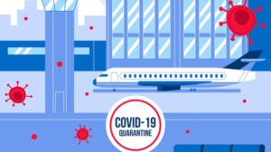 aerodrom, putovanja, korona