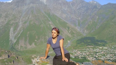 Jelena Raketić, Kazbegi, Gruzija