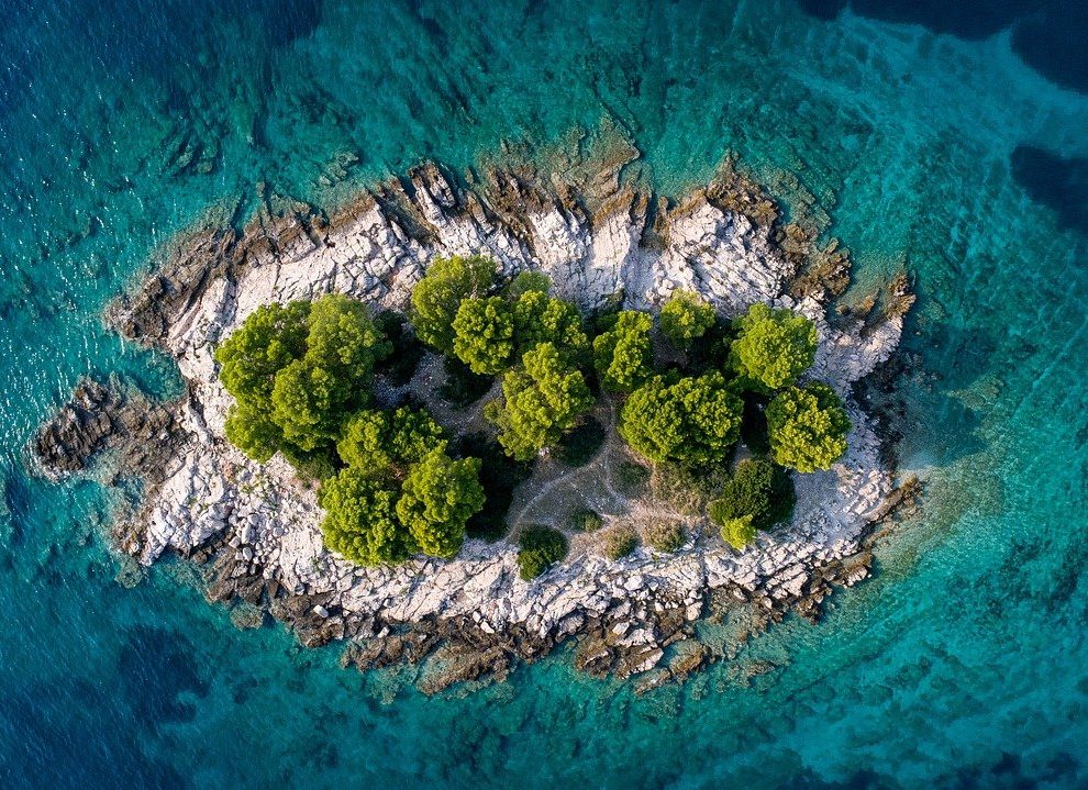 Jadransko more, Hrvatska, osrtrvo