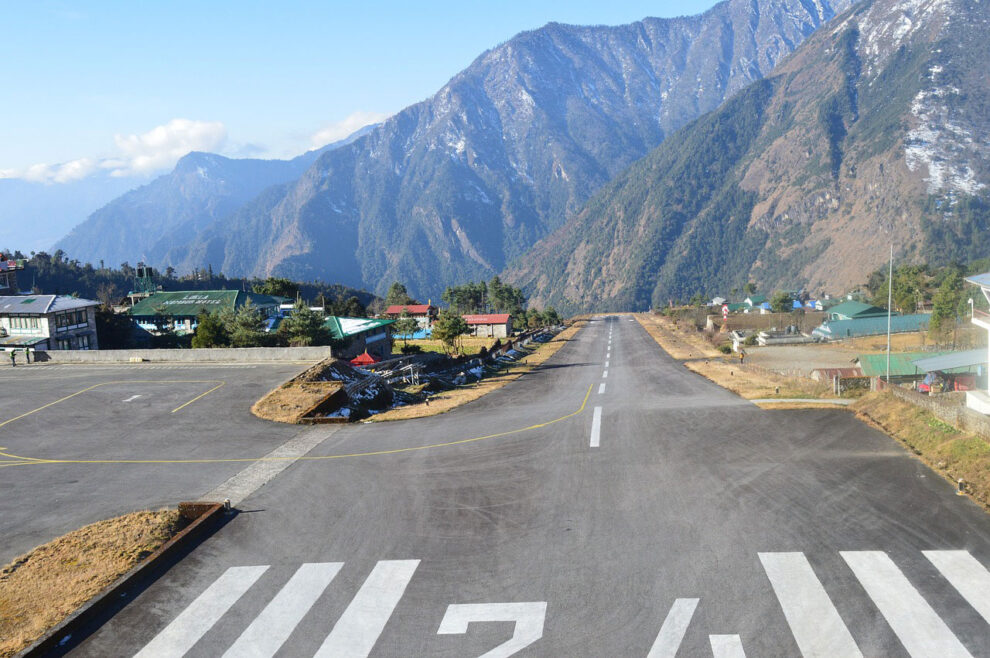 Lukla aerodrom Nepal
